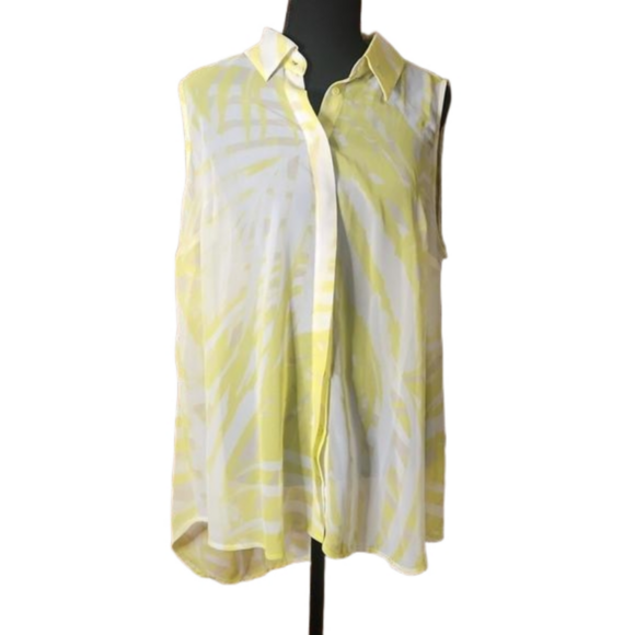 Lane Bryant sheer blouse, size 18 - Picture 1 of 9